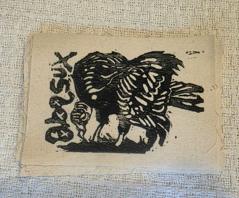 Linocut Patches